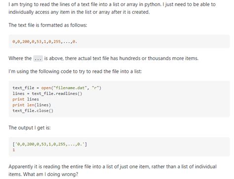 How to read a text file into a list or an array with Python duplicate