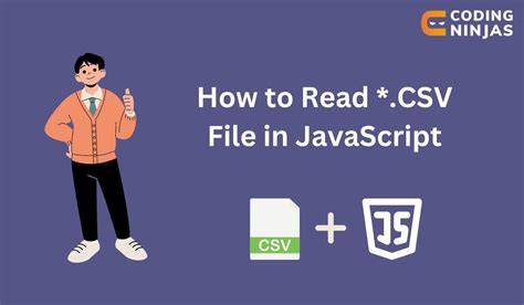 How to read data From CSV file using JavaScript