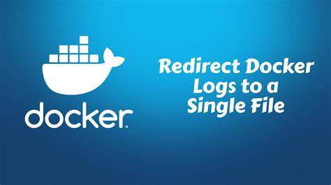 How to redirect docker container logs to a single file