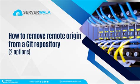 How to remove remote origin from a Git repository