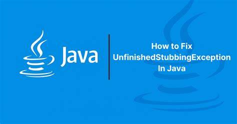 How to resolve Unneccessary Stubbing exception