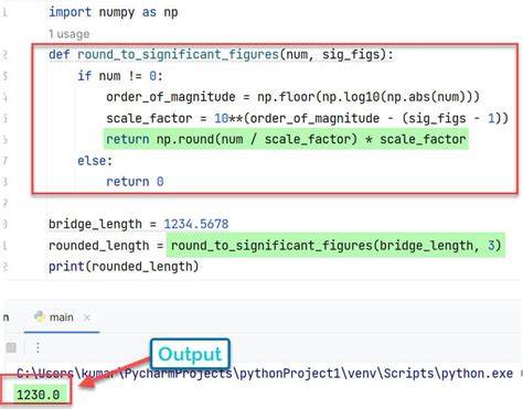 How to round a number to significant figures in Python