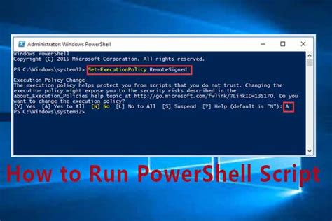 How to run a PowerShell script