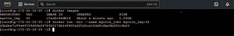 How to run a cron job inside a docker container