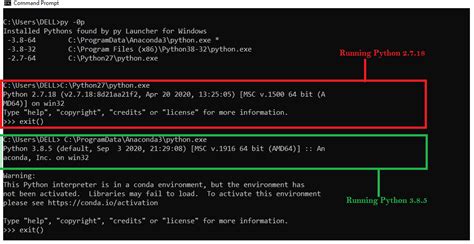 How to run multiple Python versions on Windows