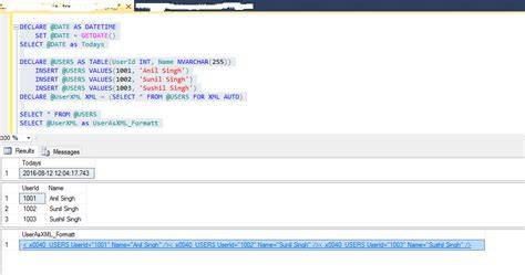 How to see the values of a table variable at debug time in T-SQL
