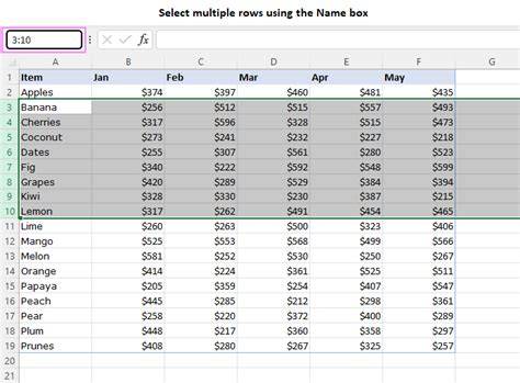 How to select multiple rows filled with constants
