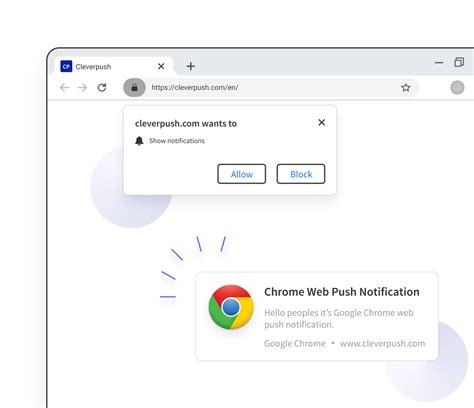 How to send push notification to web browser