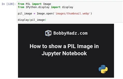 How to show PIL Image in ipython notebook
