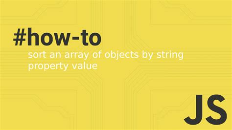 How to sort an array of custom objects by property value