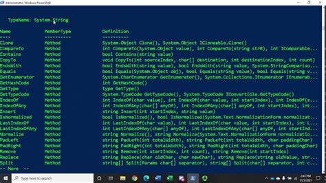 How to split long commands over multiple lines in PowerShell