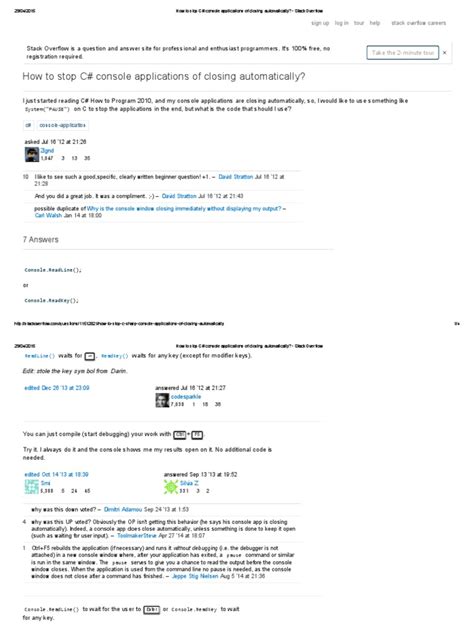 How to stop C console applications from closing automatically duplicate