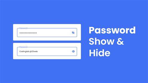 How to switch between hide and view password