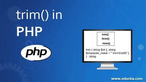 How to trim white spaces of array values in php