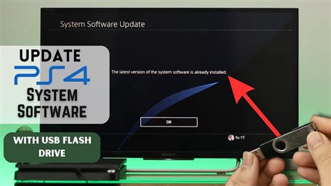 How to update the PS4 system software