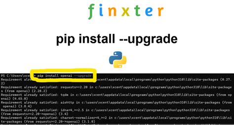 How to updateupgrade a package using pip