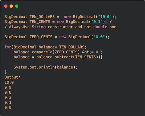 How to use comparison operators like    on BigDecimal