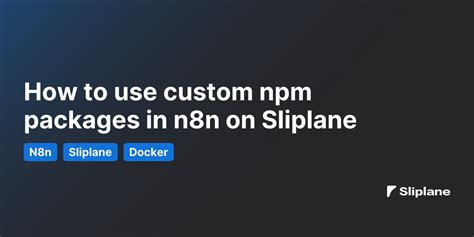 How to use custom packages