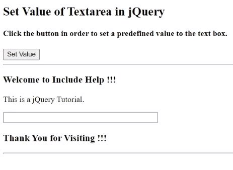 How to use jQuery to set value of an input element generated by ASPNET MVC
