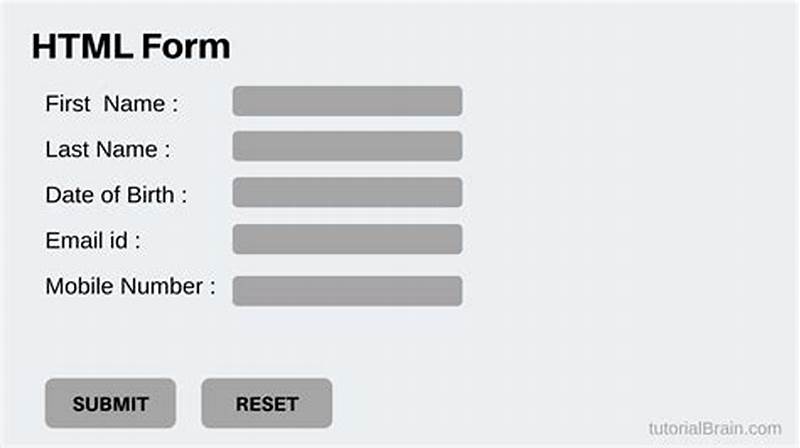 Html Form Button
