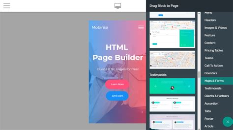 Html Template Builder