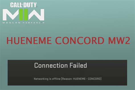 Hueneme Concord MW2 updates