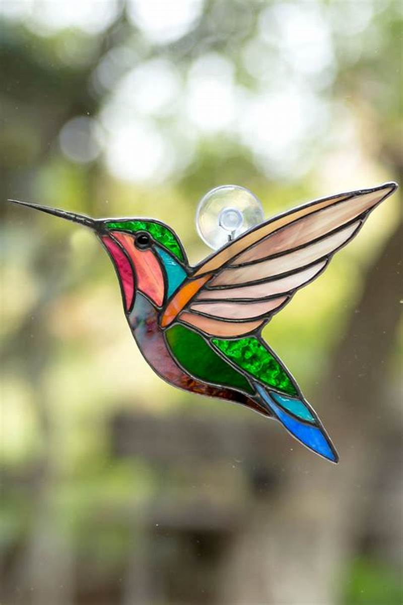 Hummingbird Stained Glass Pattern