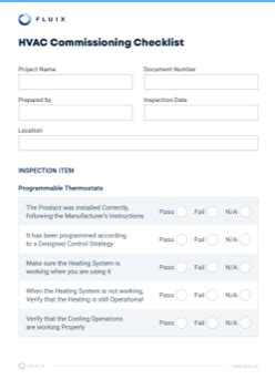 Hvac Commissioning Report Template