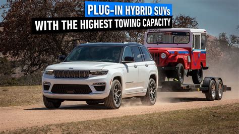 Hybrid Suv Towing Capacity Chart