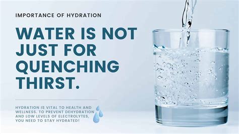 Hydration