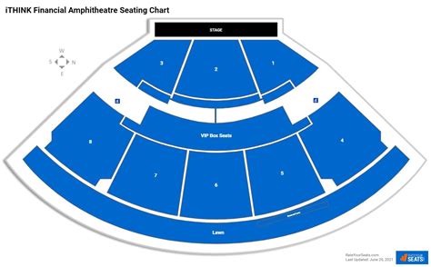 I Think Amphitheater Seating Chart With Seat Numbers