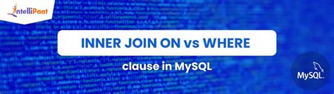 INNER JOIN ON vs WHERE clause