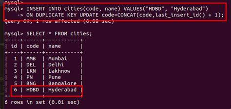 INSERT  ON DUPLICATE KEY do nothing
