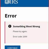 IRS Database Errors
