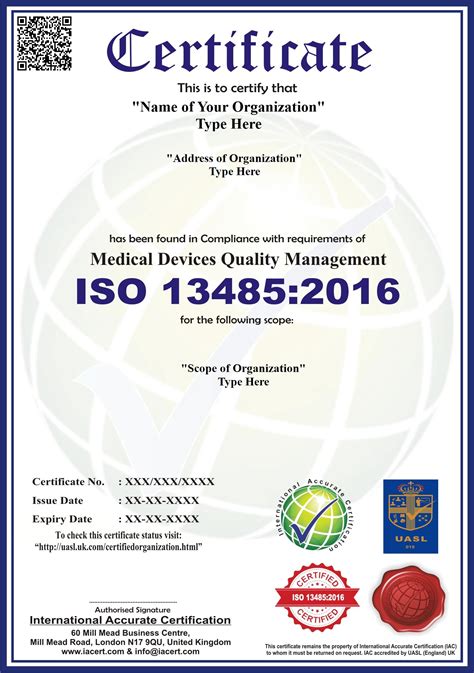 13485 Certification