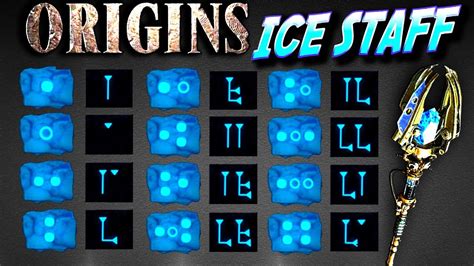 Ice Staff Puzzle Chart