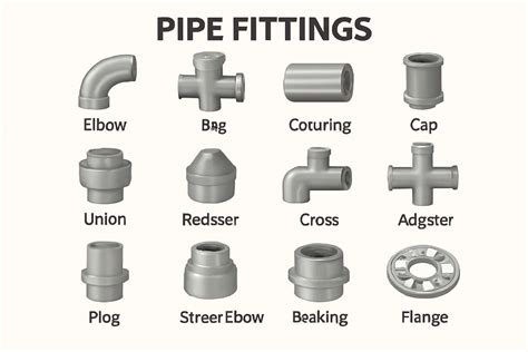 Identification Pipe Fittings Chart