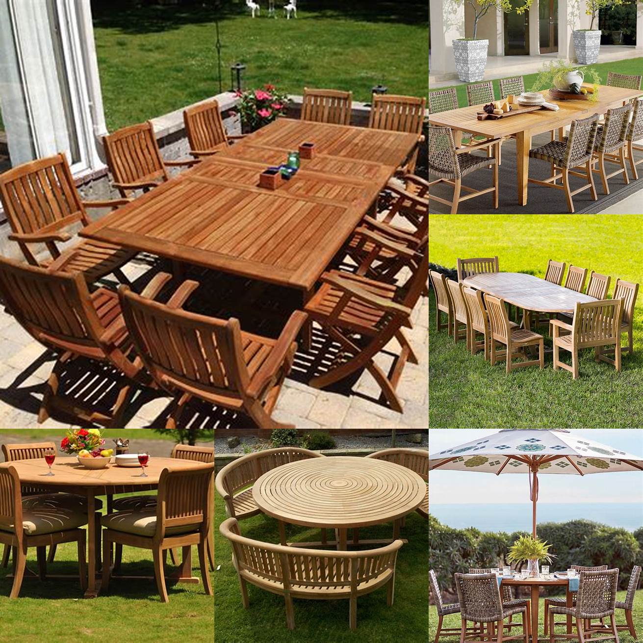 Image of Teak Furniture in Different Climates