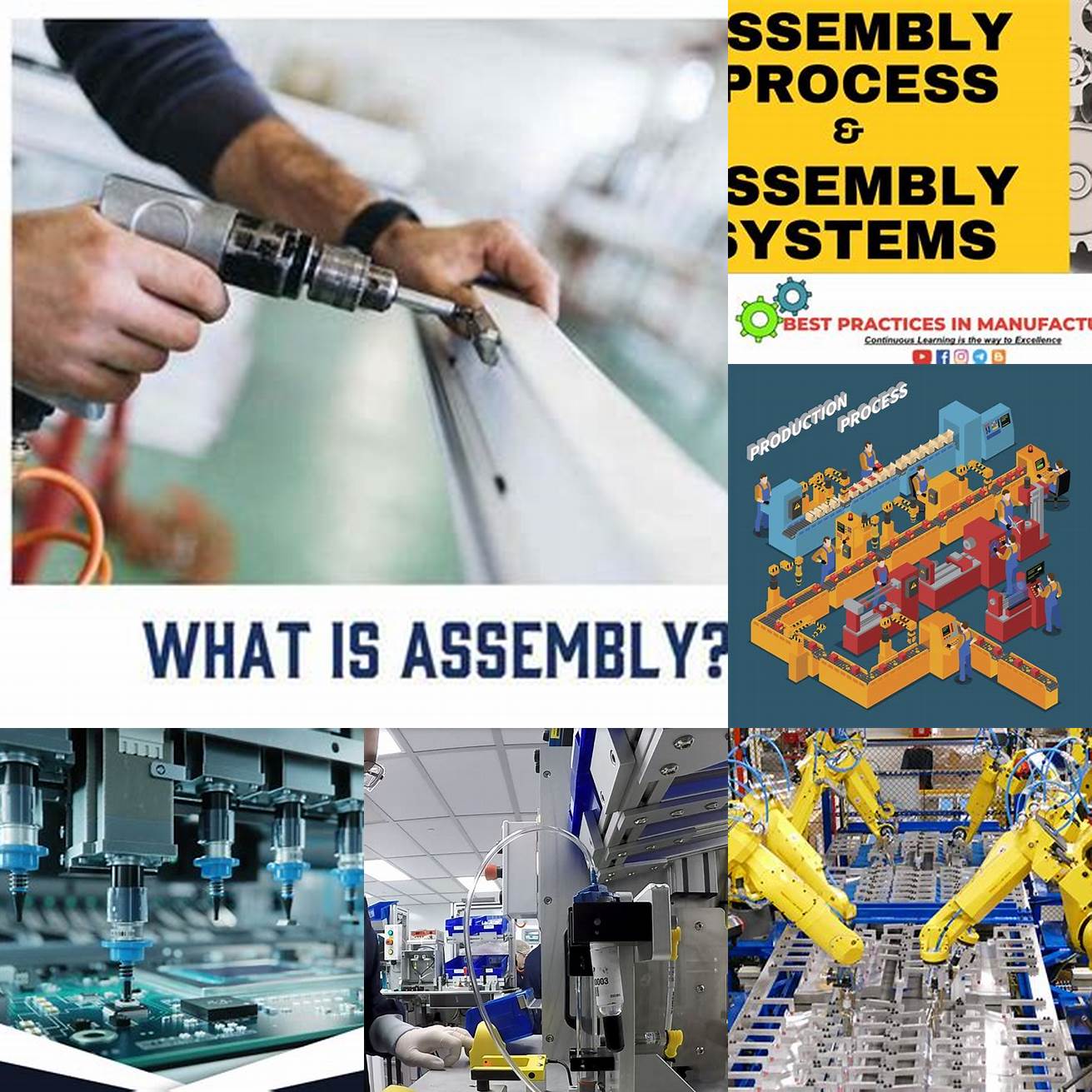 Image of the assembly process