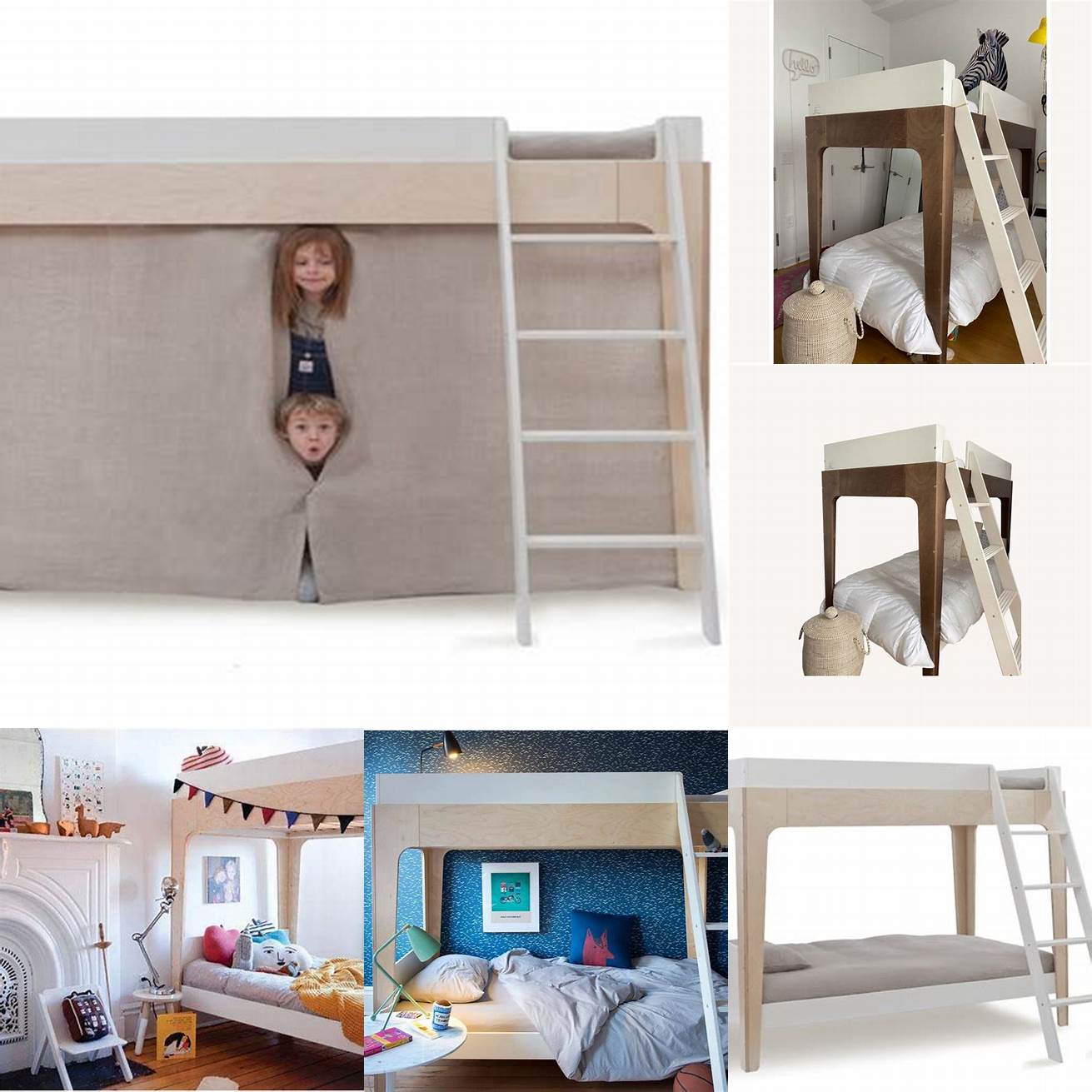 Image of the eco-friendly materials used to make the Oeuf Bunk Bed