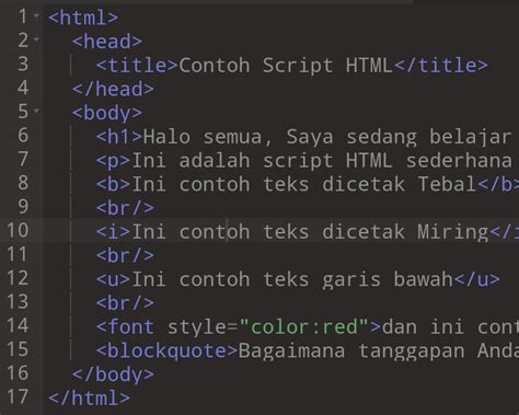 Image Tag HTML untuk Memformat Halaman Web