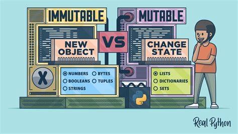 Immutable vs Mutable types
