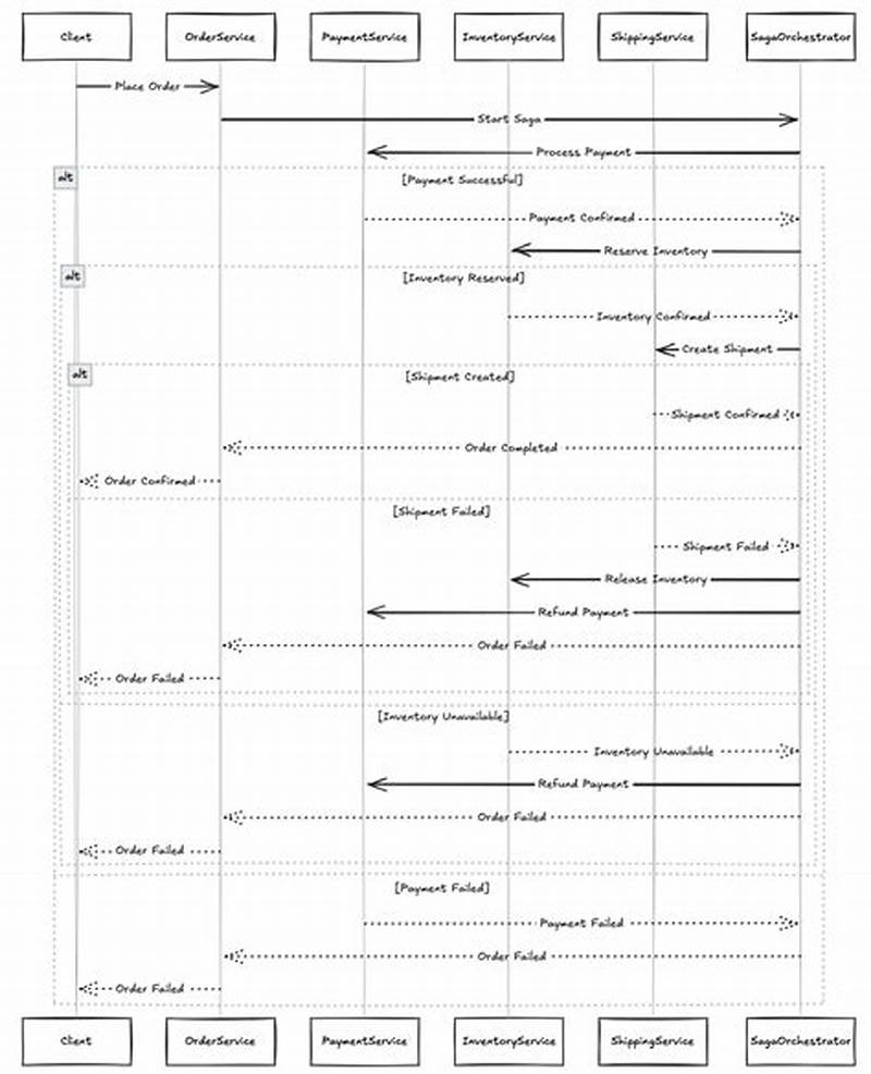 Implement Saga Pattern Java Spring Boot