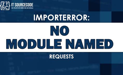 ImportError No module named requests