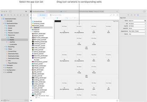 Importing Existing Icons Into Asset Catalog Ios App