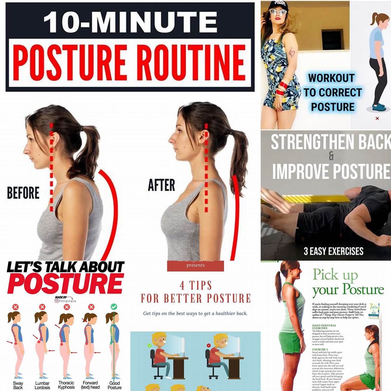 Improves posture
