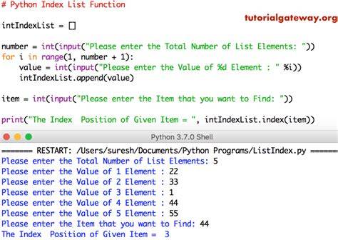 In Python how do I index a list with another list