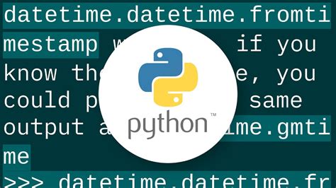 In Python how do you convert seconds since epoch to a datetime object