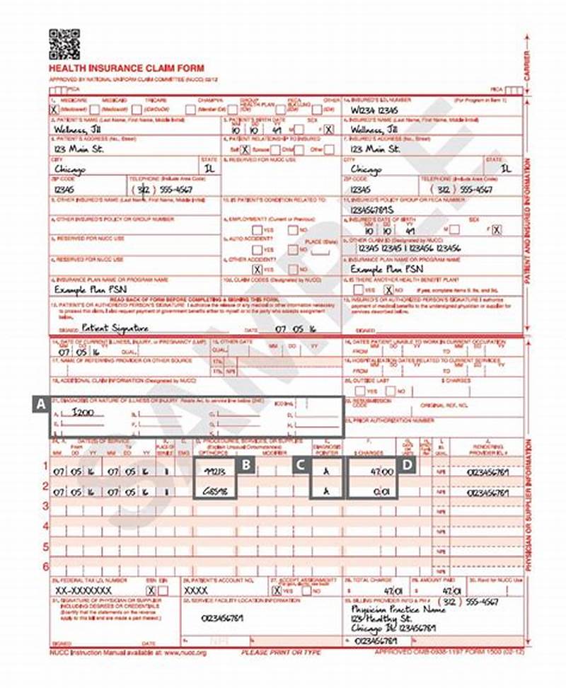 Incorrect Claim Form Format For This Service