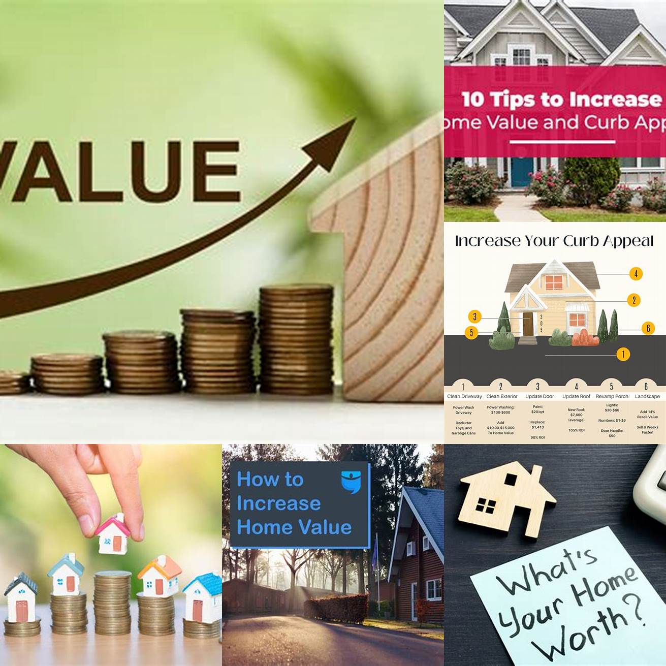 Increase in home value and appeal to potential buyers